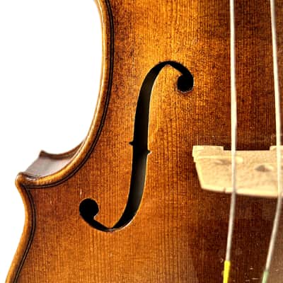 Vintage 4/4 Violin Outfit – One-Piece Flamed Maple Back – Warm Resonant Tone – Bow & Case – Ready to Play - Video image 13