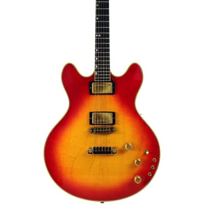 1980 Gibson ES-Artist Moog Active Circuit - Cherry Burst image 10