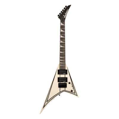 Jackson JS Series RR Minion JS1X Electric Guitar - White w/ Black Pinstripes image 2