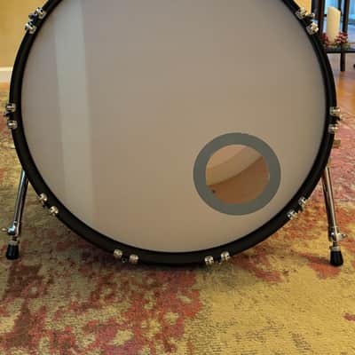Ludwig LB844 Classic Maple 14x24" Bass Drum 1998 - Present - Red Sparkle image 2