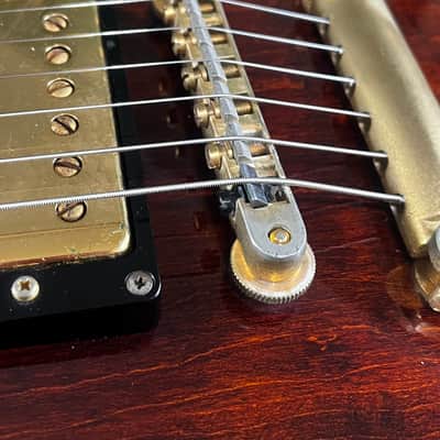 1980s Greco EGC68-50 Violin Sunburst MIJ Les Paul Custom w/ Original Electronics, F.G.T. Hardware & Hardshell Case image 8