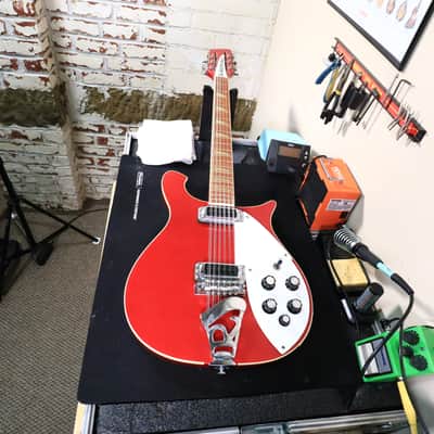 1982 Rickenbacker 620/12 String Electric Guitar Red image 21