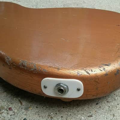 1955 Harmony H-44 Stratotone Electric Guitar image 10