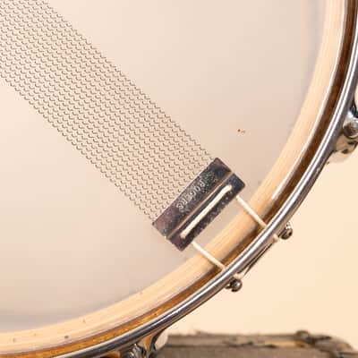 1960 Rogers 5x14 Sparkling Red Pearl Holiday Snare Drum image 10