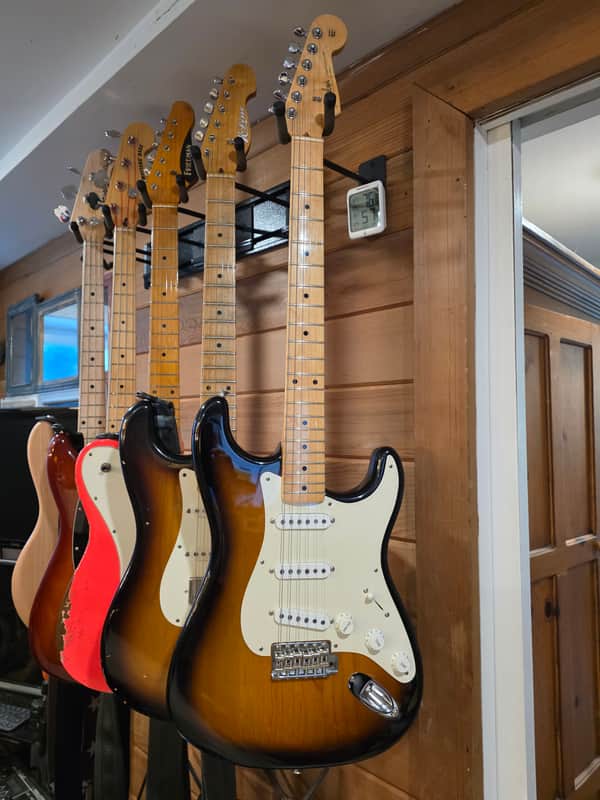 2017 Fender American Original '50s Stratocaster Maple Fretboard 2-Color Sunburst Nice! image 1