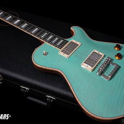 Knaggs Guitars T1 Kenai in Trans Seafoam Green w/ Bare Knuckle Mule Humbuckers image 3