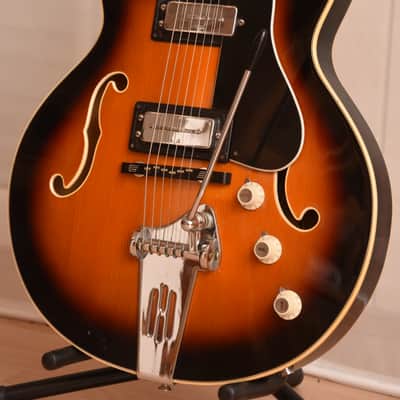 Höfner 4572 Verythin – 1969 German Vintage Thinline Archtop Guitar / Gitarre image 2