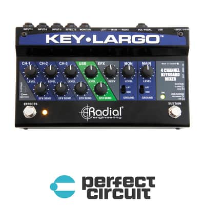 Radial Engineering Key-Largo Keyboard Mixer + DI image 1