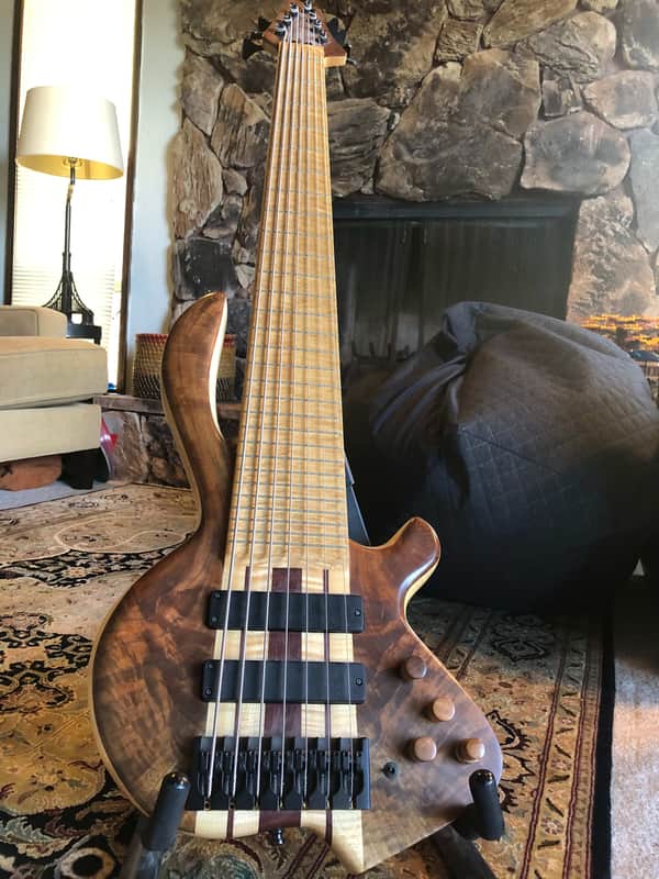 Bee Bass custom made seven string - studio instrument only - one owner image 1