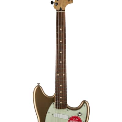 Fender Player Mustang Electric Guitar, Pau Ferro Fretboard, Firemist Gold, MX1918XXXX image 6