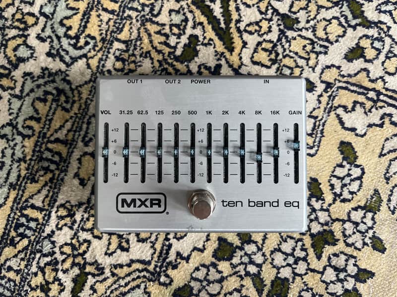 MXR M108S Ten Band EQ 2016 - Present - Silver image 1