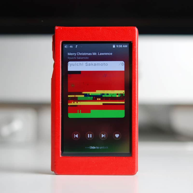 Fiio X5 3rd Gen Hi-res Audio Player (Red) in Excellent Condition image 1