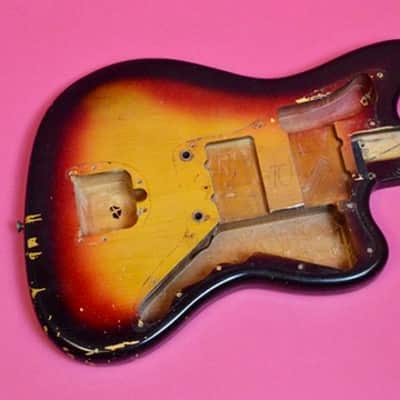 Vintage 1963 Fender Jazzmaster Body - Original Finish, No Overspray - 4lbs - Killer PRE-CBS Project! image 1