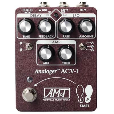 Asheville Music Tools ACV-1 Chorus/Vibrato Time Warping Device Pedal imagen 1