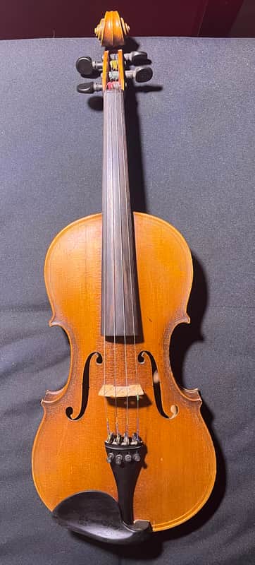 Giovan Paulo Maggini violin, Modern German copy Breascia 16 1940-1960 - Blonde image 1