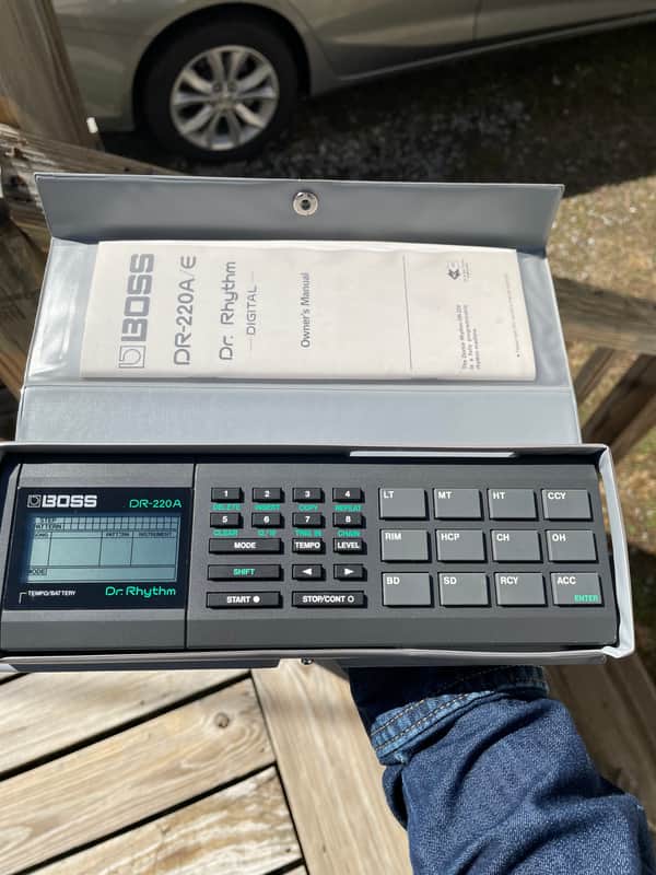Boss DR-220A Dr. Rhythm 1985 (With Case and Manual image 1