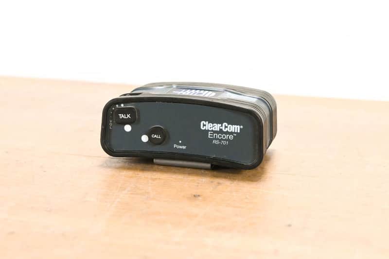 Clear-Com RS-701 Single-Channel Intercom Beltpack CG012TX image 1