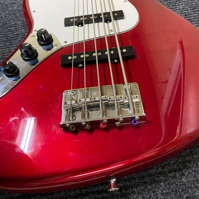 SX Left handed 5 string jazz bass image 6