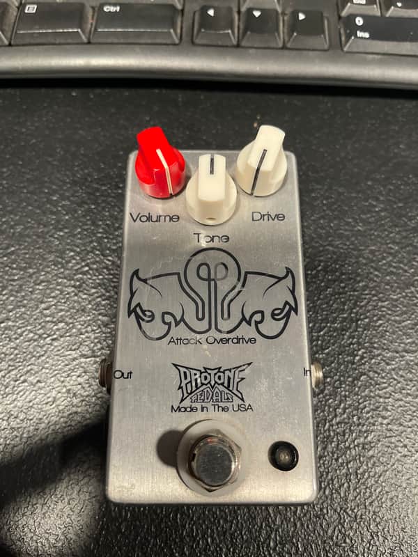 Pro Tone Pedals Attack Overdrive 2010s Misha “bulb” Mansoor signature pedal image 1