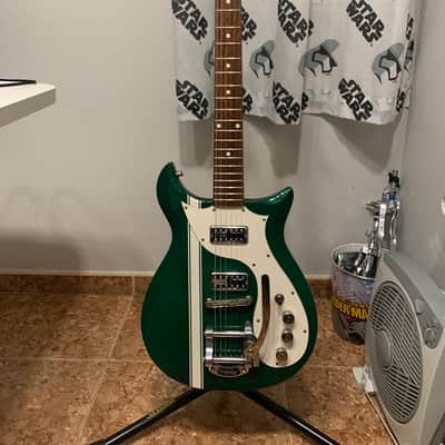 Gretsch G5135GL Electromatic G. Love Signature Corvette 2009 - 2012 - Phili-Green with Competition Stripe image 7