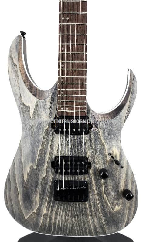 Ibanez Ibanez RGA42AH 6 String Electric Guitar - Black Grey Stained image 1