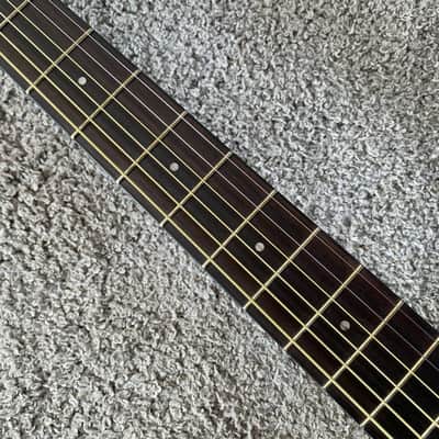 Blast 40 Inch Acoustic Guitar in Natural Burst, 20 Frets image 8