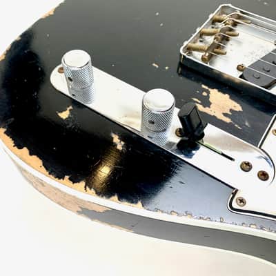 Fender Telecaster Custom 60 Super Heavy Relic Custom Shop 2022 Black image 8