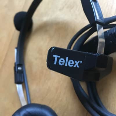 Telex Telex PH-88 Single Sided Announcer Headset Flex Dynamic Boom Microphone and AF4 connector image 1
