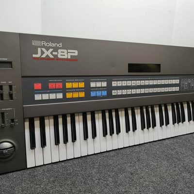 Roland JX-8P 61-Key Polyphonic Synthesizer 1984 - 1986 - Black