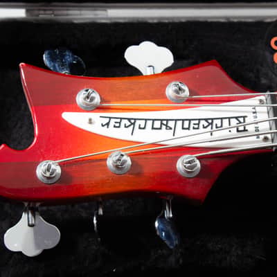 2019 Rickenbacker 4003S/5 5-String Bass Fireglo w/ OHSC image 3