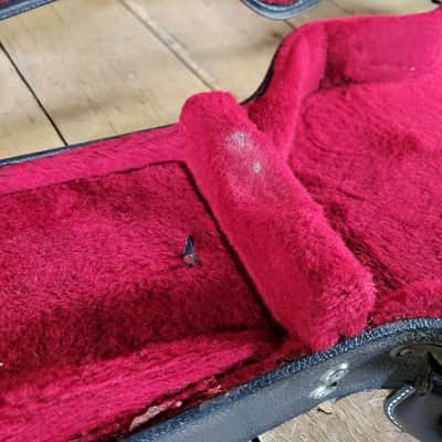 Gibson ES-335 Case Red Interior 1970s - Black image 5