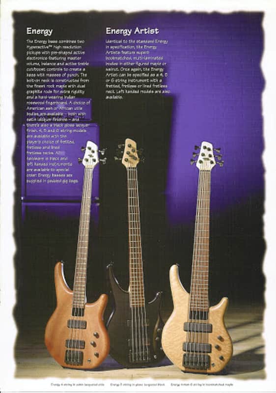 Status Energy Artist 1996 Natural 6 strings image 1