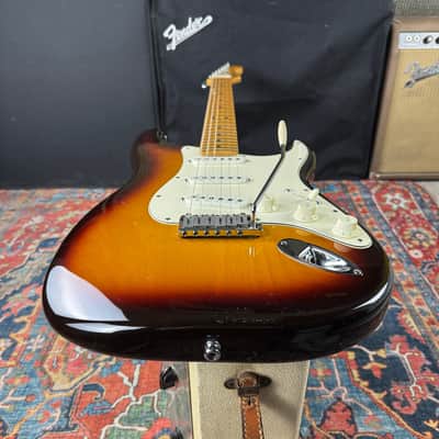 Fender USA Stratocaster 3 Tone Sunburst w/TBX - 1987 image 11