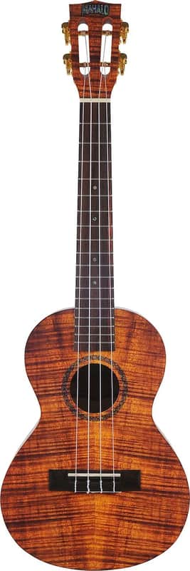 Mahalo MA3KA Artists Elite Series Tenor Ukulele. Koa Photo Flame image 1