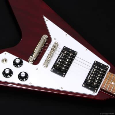 Edwards E-FV-120D Cherry Red, Flying V Style, Seymour Duncan Pickups, 2022 Brand New image 7