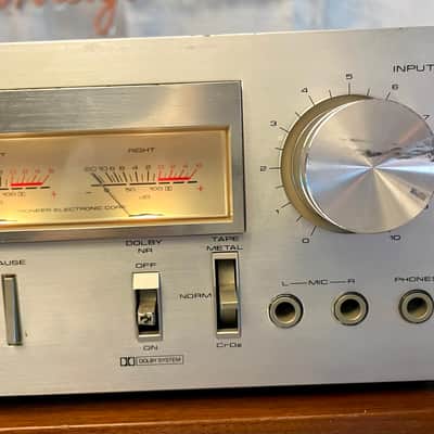 Vintage Pioneer Ct-f550 Cassette Deck Tape Player Recorder - Serviced + Clean image 4