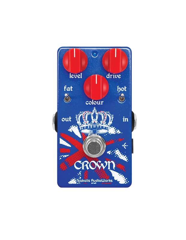 Tsakalis Audioworks Crown British Style Overdrive Pedal image 1