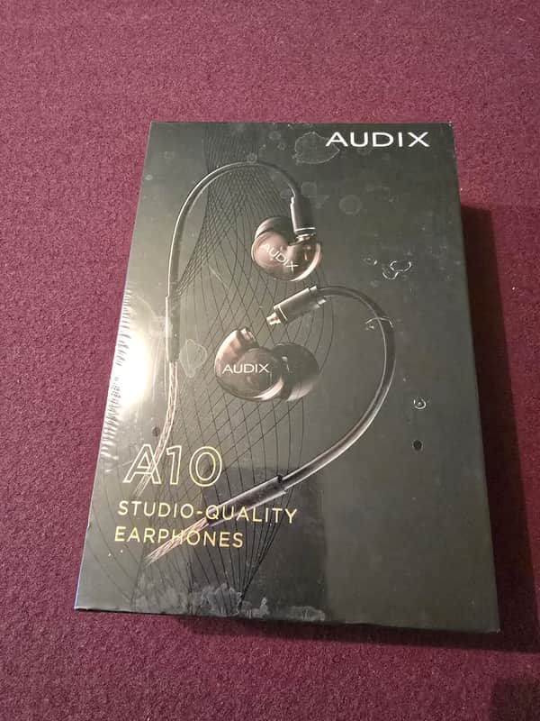 Audix A10X In-Ear Monitors - 35 Ohms 2020 - Present - Black image 1