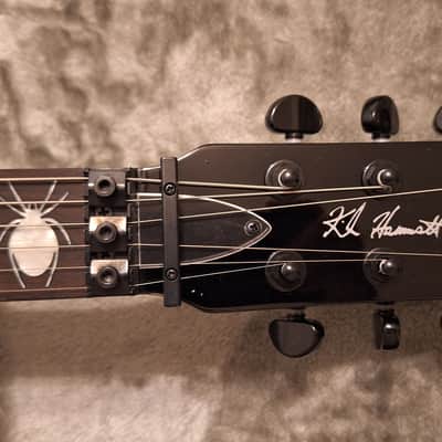 ESP LTD KH-3 Kirk Hammett Signature Spider - Black with Spider Graphic image 6