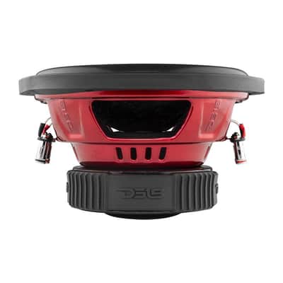 DS18 GEN-X104D Dynamic 10" 800 Watt Deep Bass Dual 4-Ohm Voice Coil Subwoofer - Red & Black image 5