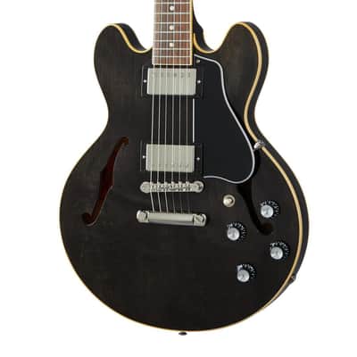 Gibson ES-339 Semi-Hollow Guitar w/ Hardshell Case - Transparent Ebony image 1