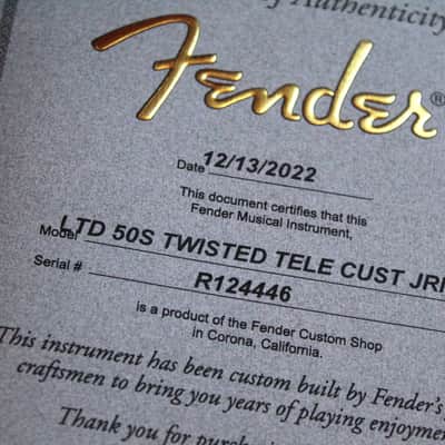 FENDER "Custom Shop Limited Edition '50s Twisted Telecaster Custom Journeyman Relic , Aged Tahitian Coral" 3, 57 KG image 18