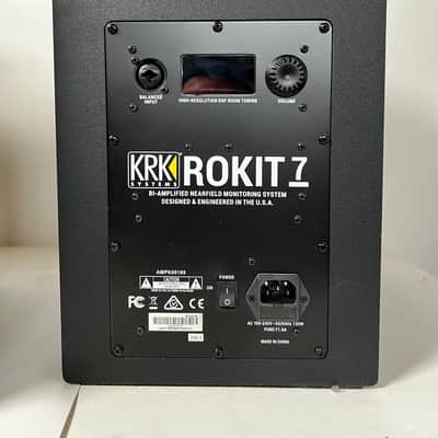 KRK RP-7 Rokit G4 2-Way 7" Active Studio Monitors (Pair) 2019 - 2021 - Black image 3