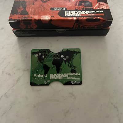 Roland SR-JV80-05 World Expansion Board 1990s - Green