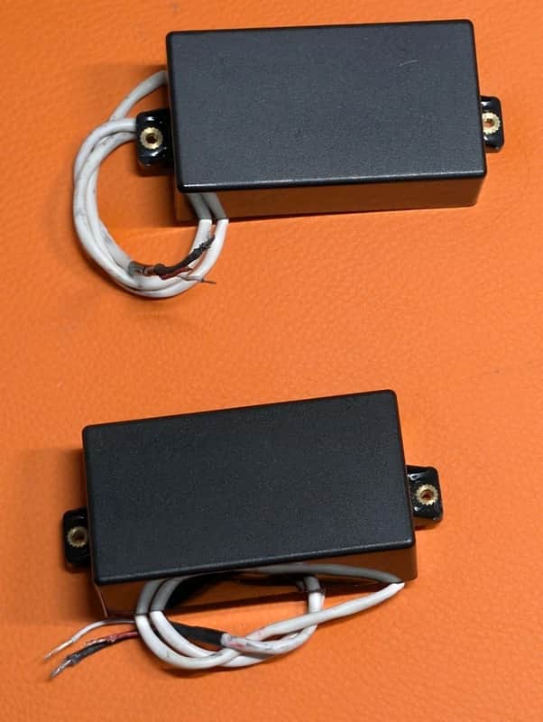 Cort Dynamite Pickup Set - Active EMG Style - High Output - Black image 1