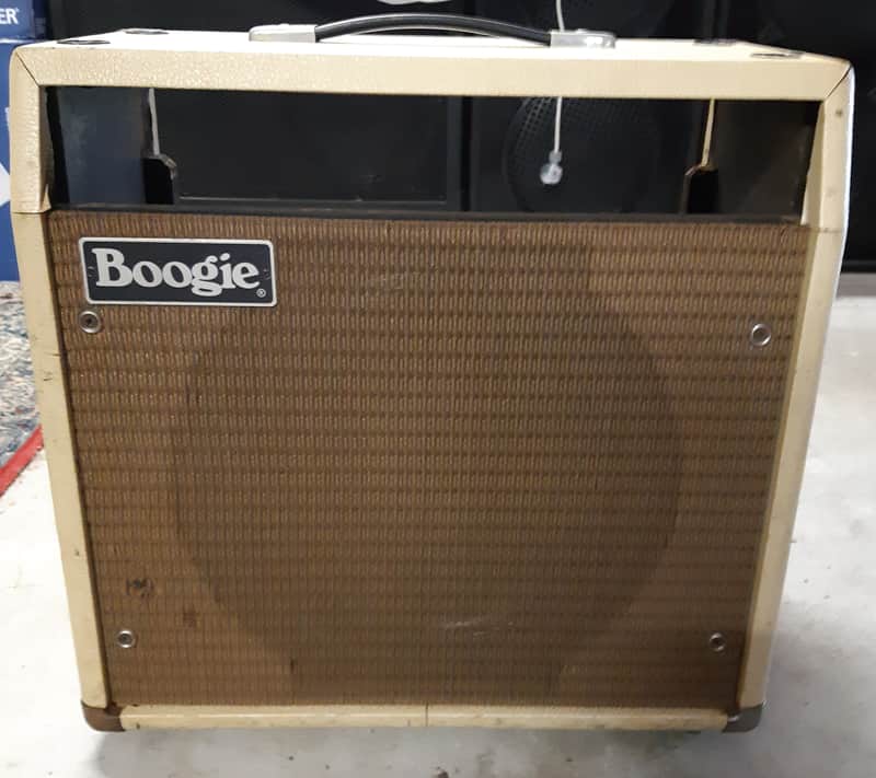 MESA BOOGIE 1982 USA MK IIB CABINET ONLY with SPEAKER and REVERB TANK image 1