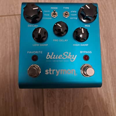 Strymon Blue Sky Reverberator V1 2010 - 2022 - Blue image 1