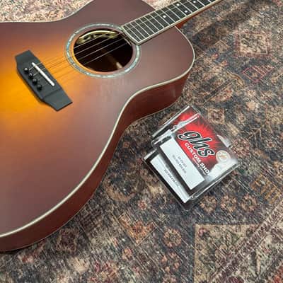Eastwood Ezra Tenor Guitar-Antique Burst w/Pickup image 4
