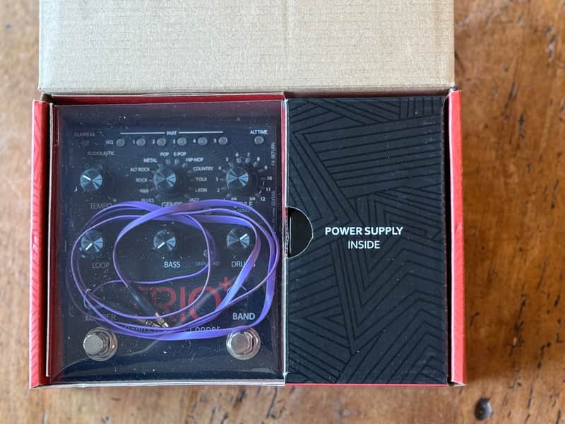 DigiTech TRIO Plus Band Creator + Looper 2010s - Black image 1