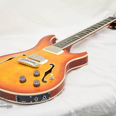 PRS SE HollowBody II Piezo Vintage Sunburst (s/n: 3050) image 7